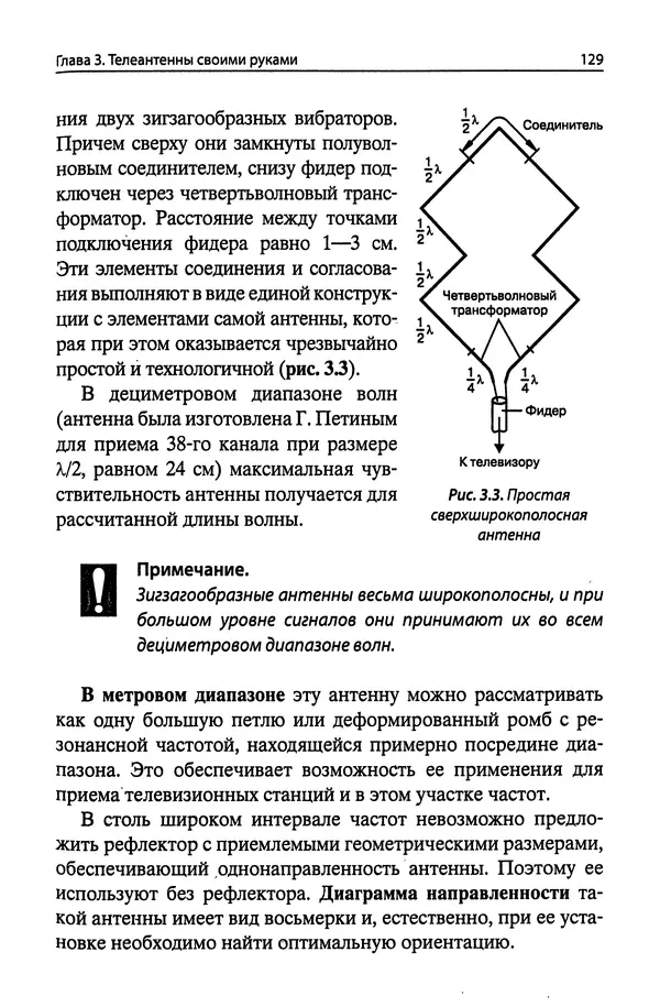 В Массорин - Как собрать антенны для связи, телевидения, Wi-Fi своими руками - Страница № 129