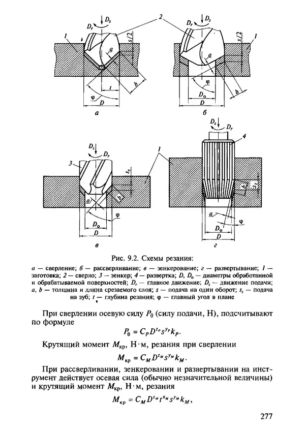 Р. Гоцеридзе - Процессы формообразования и инструменты: учебник для студ. учреждений сред. проф. образования - Страница № 278