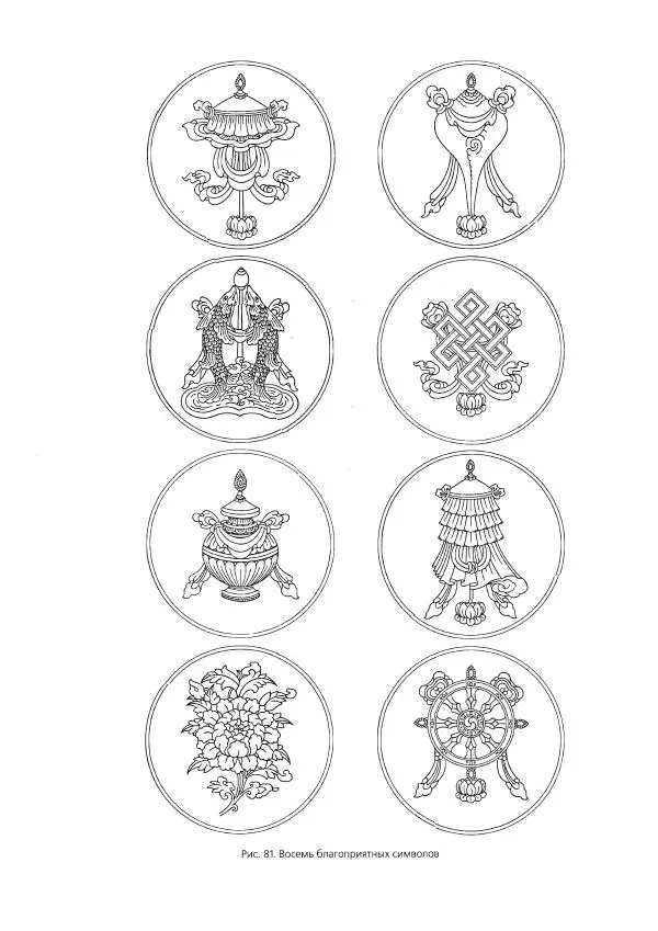 Роберт Бир - Энциклопедия тибетских символов и орнаментов - Страница № 208