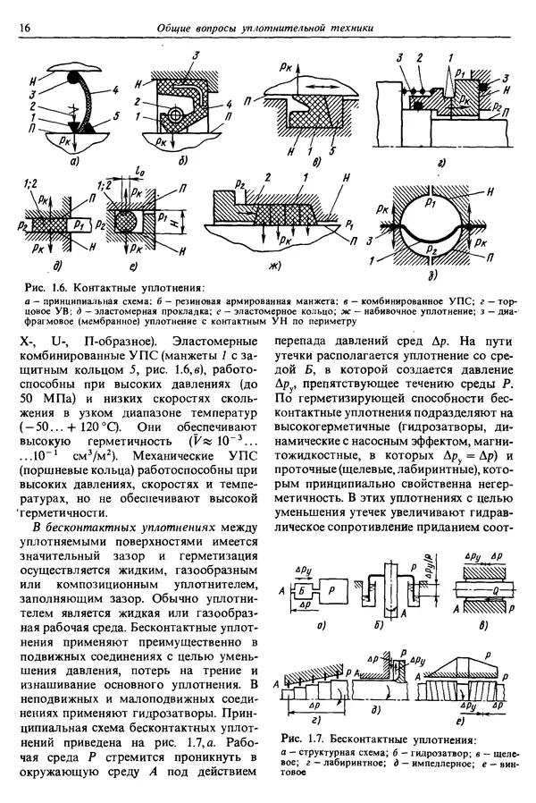 Л. Кондаков - Уплотнения и уплотнительная техника: Справочник - Страница № 17