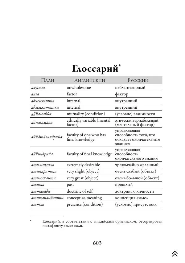 Ачарья Ануруддха - Абхидхамматха-Сангаха - Страница № 603
