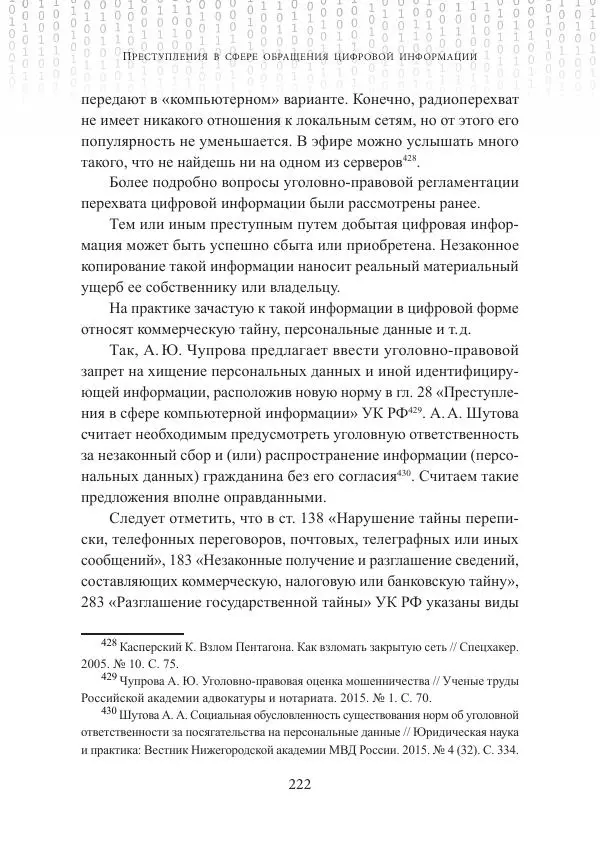 Эльдар Бегишев - Преступления в сфере обращения цифровой информации - Страница № 222