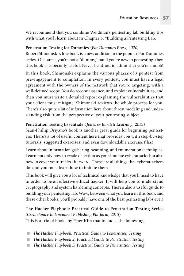 Phillip Wylie - The Pentester BluePrint: Starting a Career as an Ethical Hacker - Страница № 79