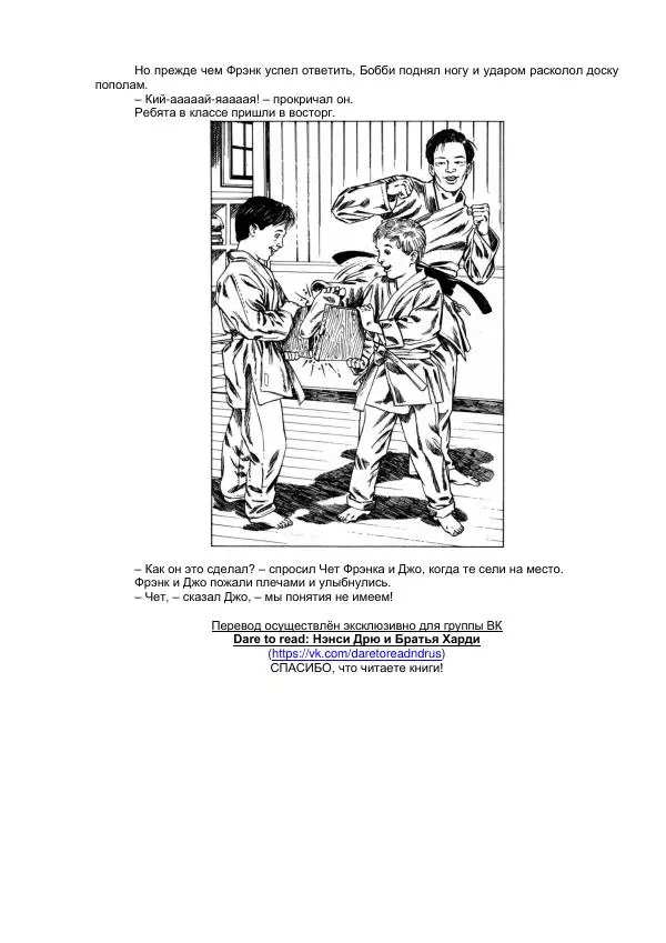 Франклин Диксон - Тайна карате - Страница № 24