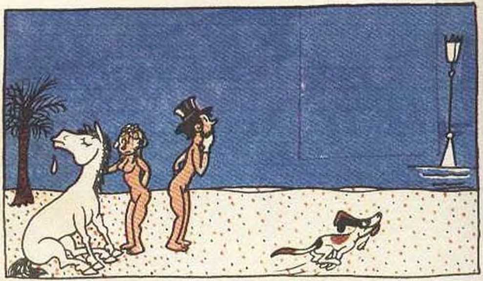 Любовь Адама и Евы. Жан Эффель. Иллюстрация 40