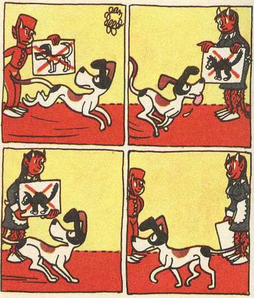 Любовь Адама и Евы. Жан Эффель. Иллюстрация 75