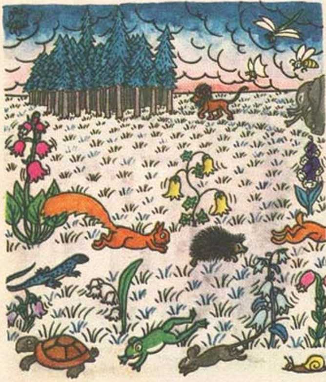 Любовь Адама и Евы. Жан Эффель. Иллюстрация 12